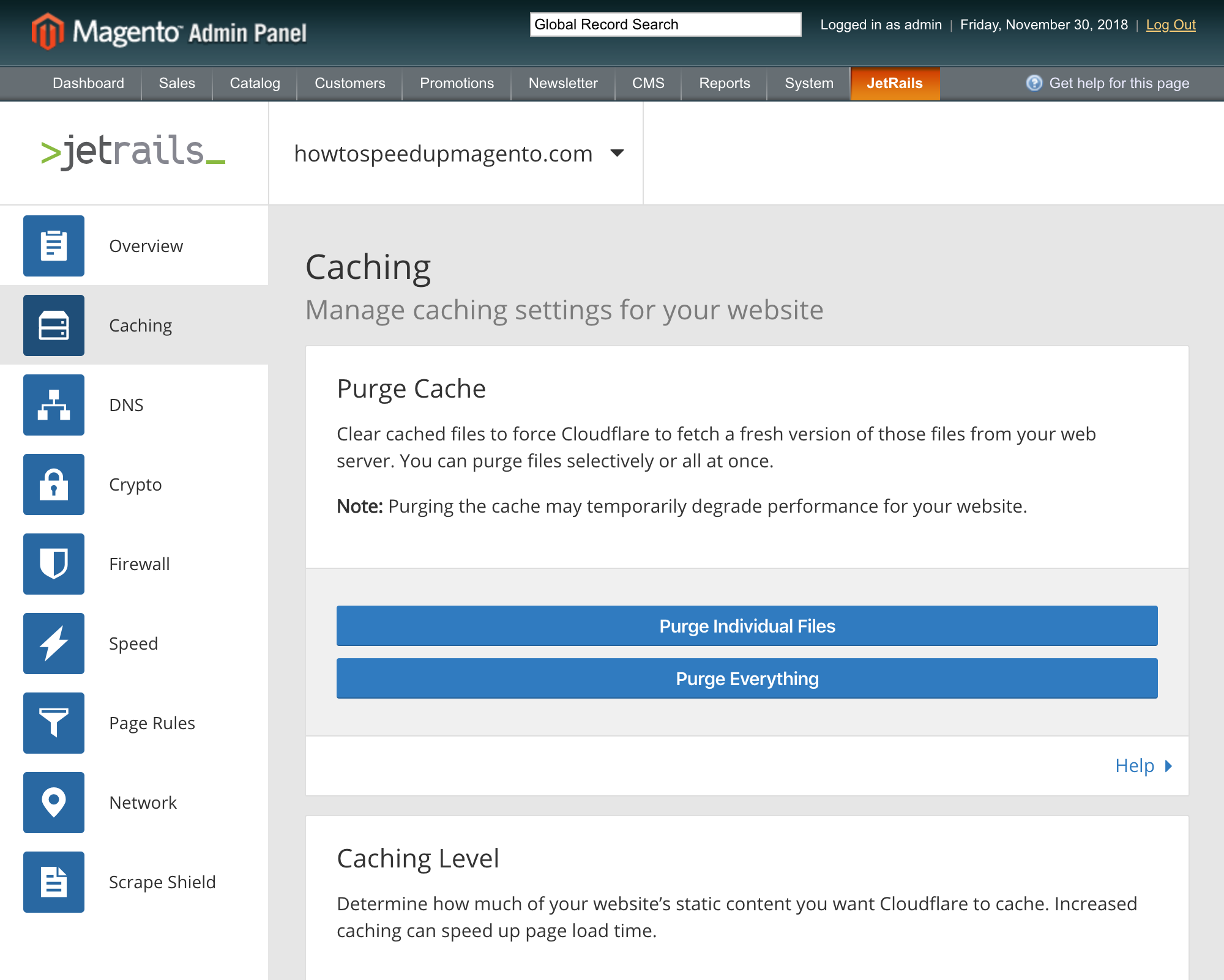 cloudflare dashboard